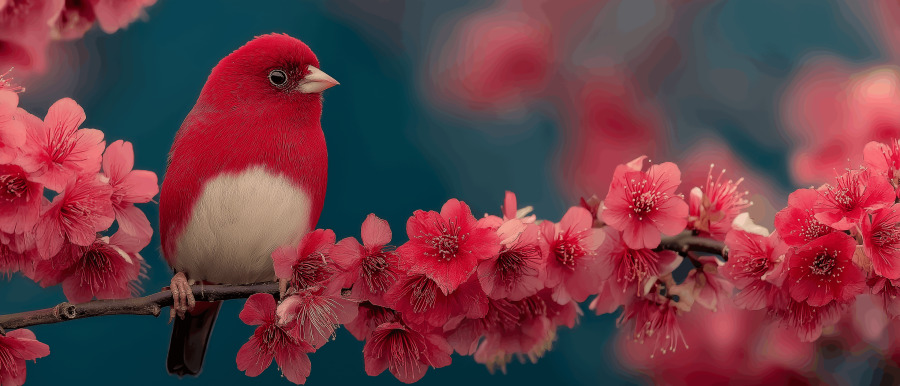 Red Bird Perch puzzle preview